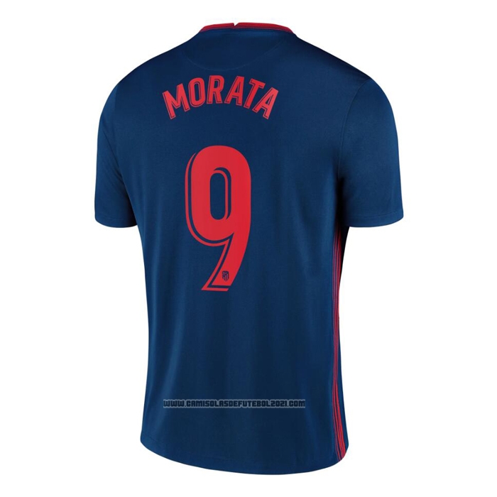Camisola Atletico Madrid Jogador Morata 2º 2020-2021